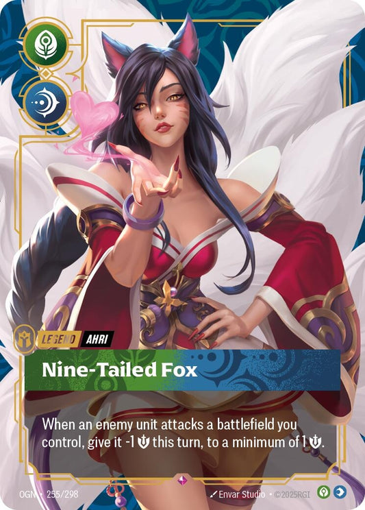 Image for Ahri - Nine-Tailed Fox [255/298] - Riftbound: League of Legends Trading Card Game
