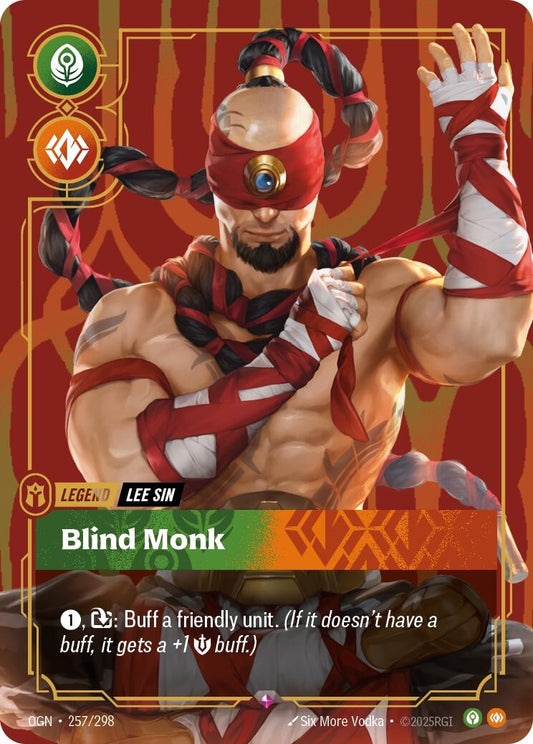 Image for Lee Sin - Blind Monk [257/298] - Riftbound: League of Legends Trading Card Game