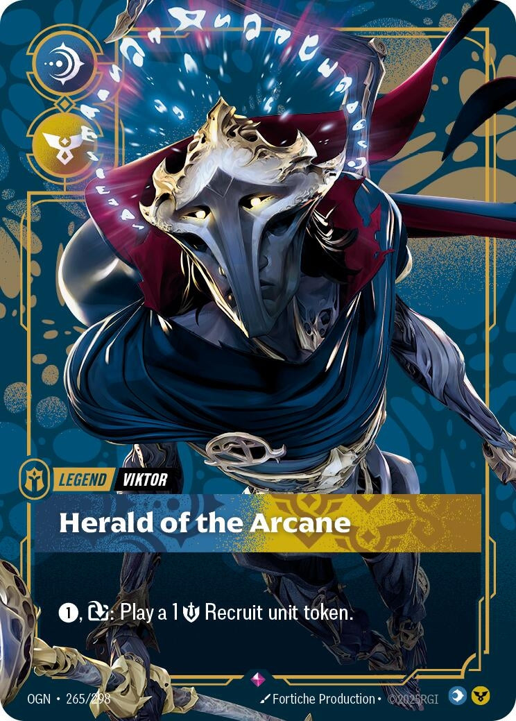 Image for Viktor - Herald of the Arcane [265/298] - Riftbound: League of Legends Trading Card Game