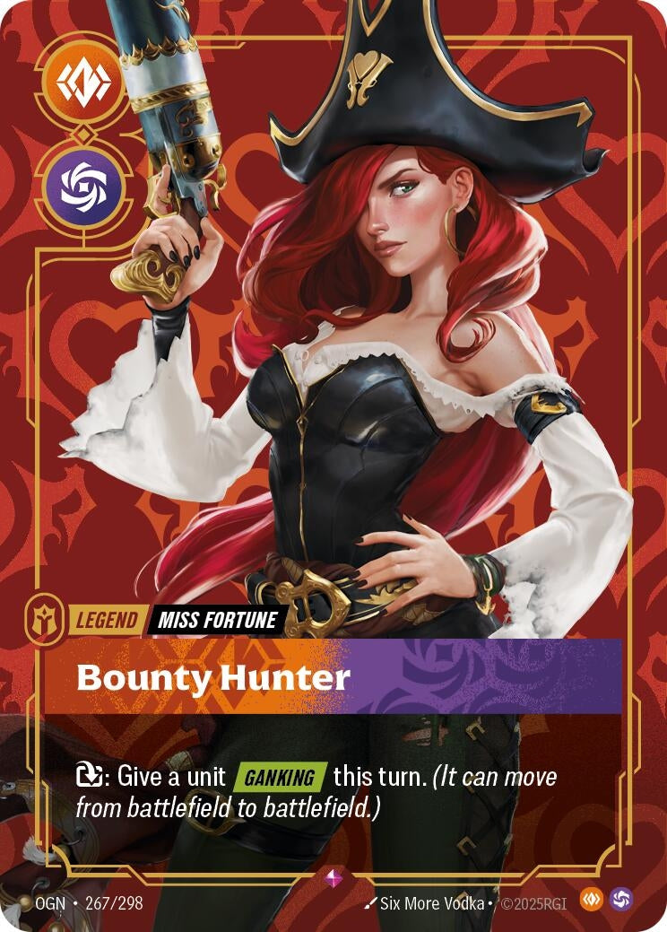 Image for Miss Fortune - Bounty Hunter [267/298] - Riftbound: League of Legends Trading Card Game