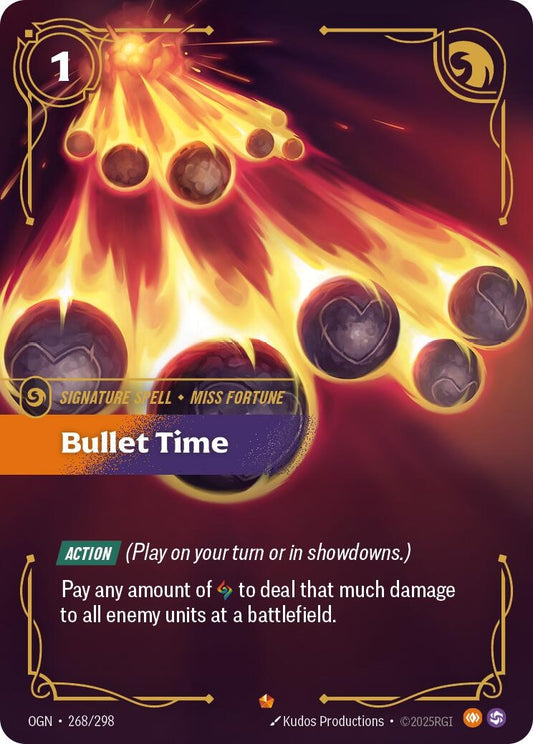 Image for Bullet Time [268/298] - Riftbound: League of Legends Trading Card Game