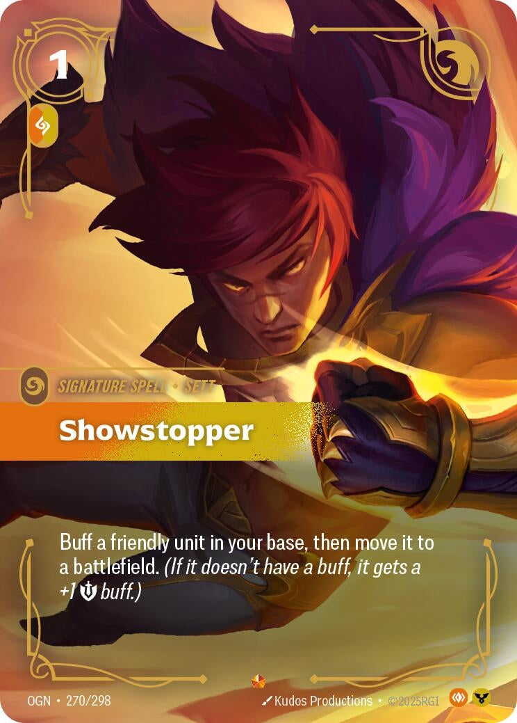 Image for Showstopper [270/298] - Riftbound: League of Legends Trading Card Game