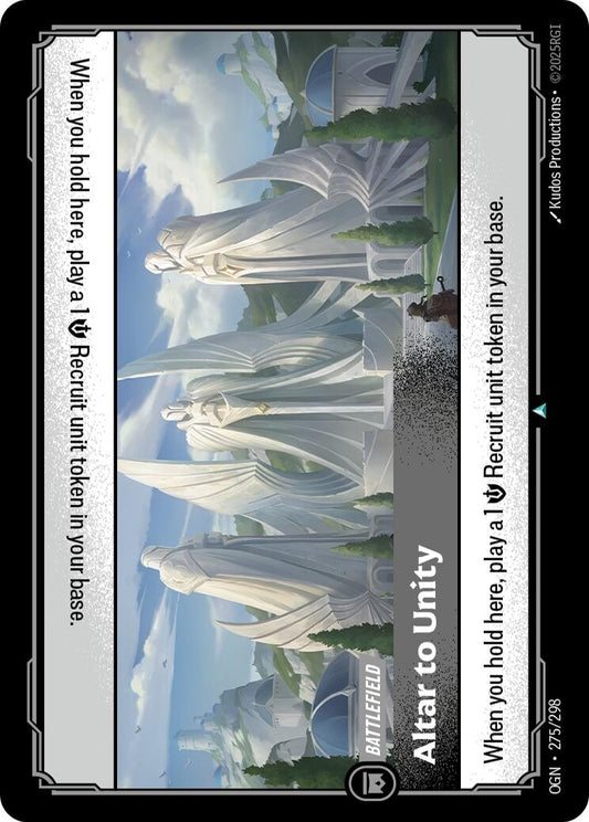 Image for Altar to Unity [275/298] - Riftbound: League of Legends Trading Card Game