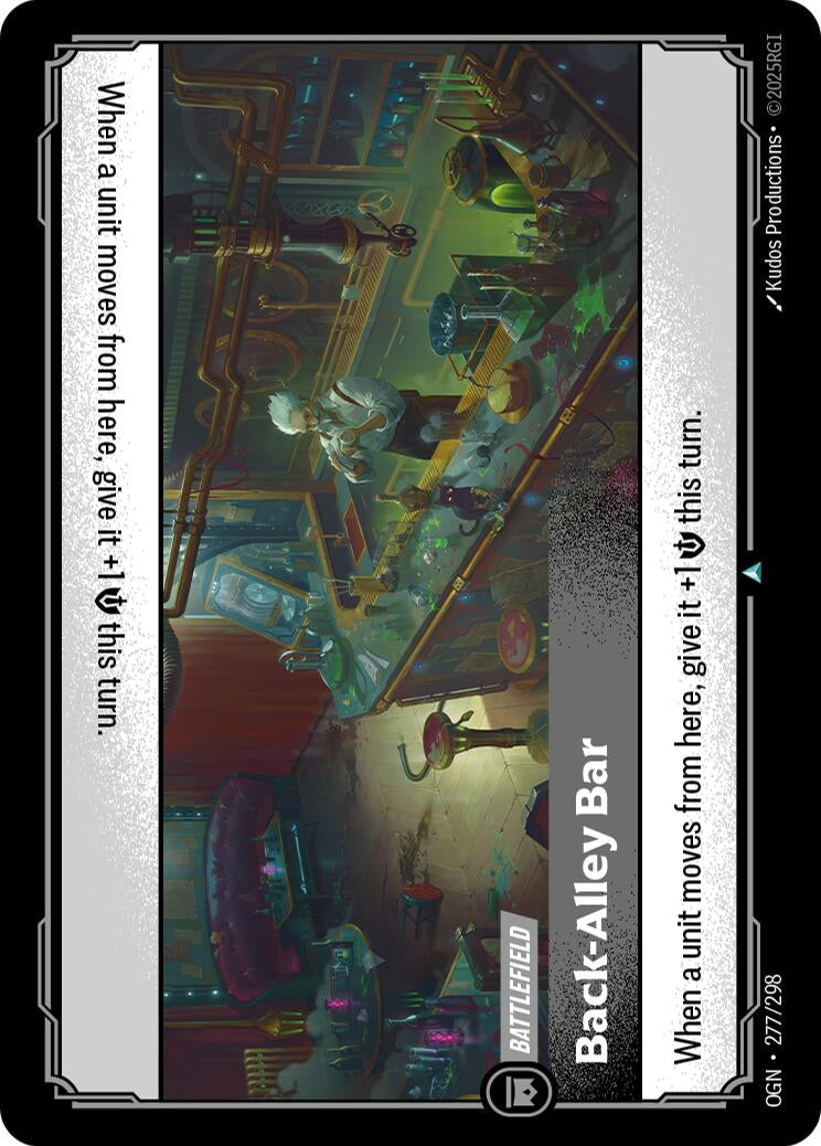 Image for Back-Alley Bar [277/298] - Riftbound: League of Legends Trading Card Game