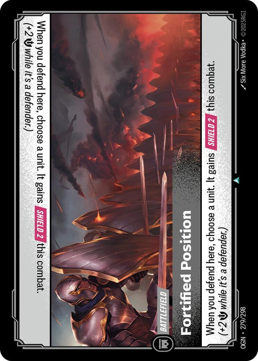Image for Fortified Position [279/298] - Riftbound: League of Legends Trading Card Game