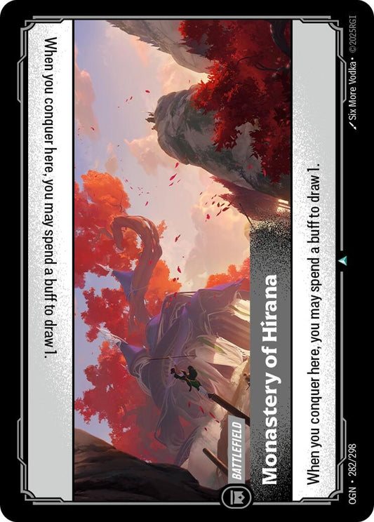 Image for Monastery of Hirana [282/298] - Riftbound: League of Legends Trading Card Game