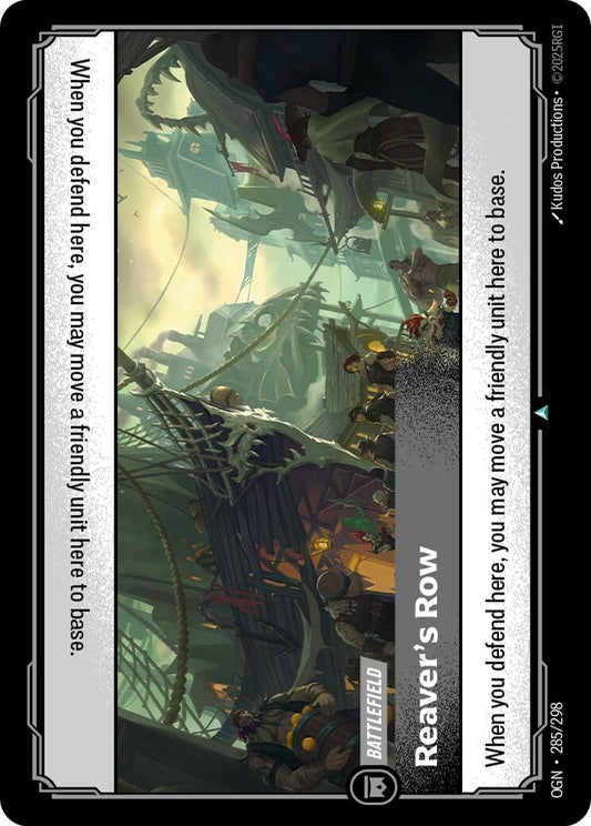 Image for Reaver's Row [285/298] - Riftbound: League of Legends Trading Card Game