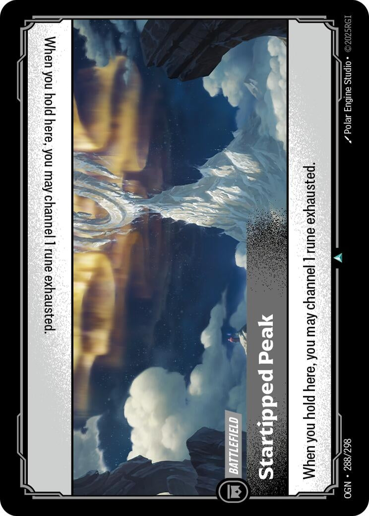 Image for Startipped Peak [288/298] - Riftbound: League of Legends Trading Card Game