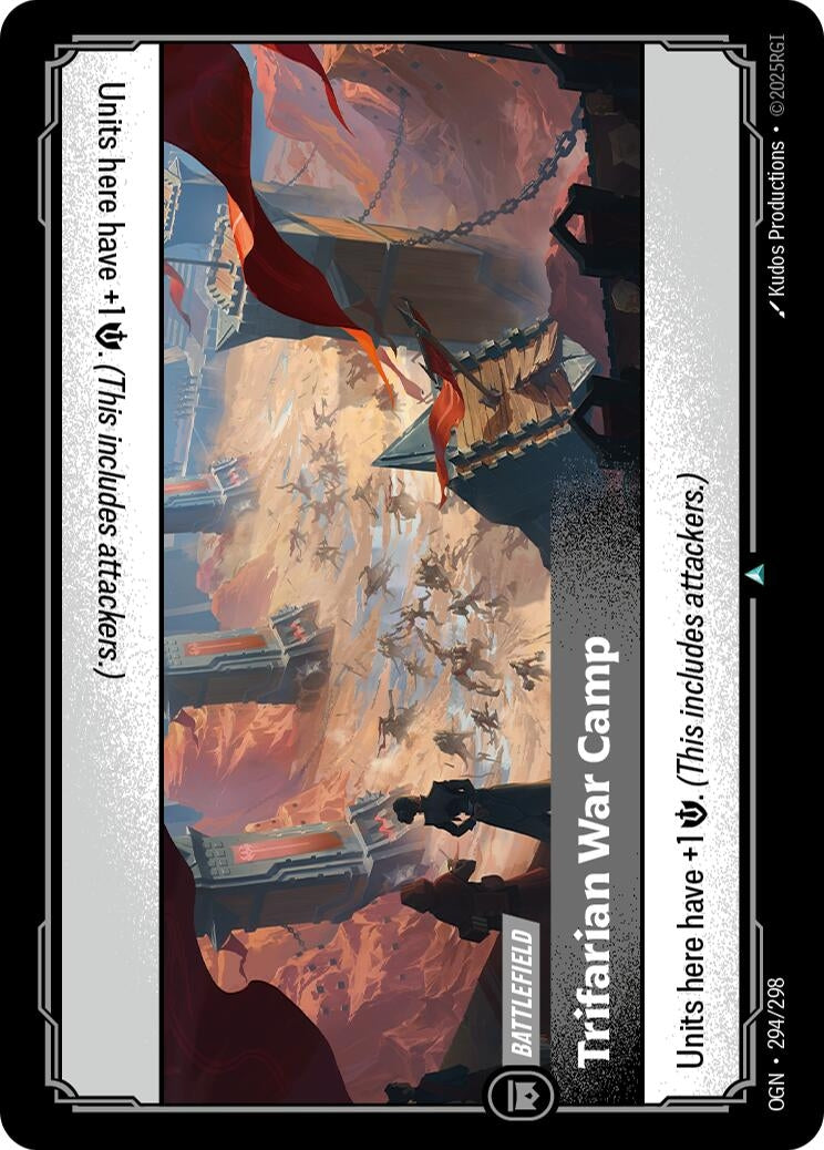 Image for Trifarian War Camp [294/298] - Riftbound: League of Legends Trading Card Game
