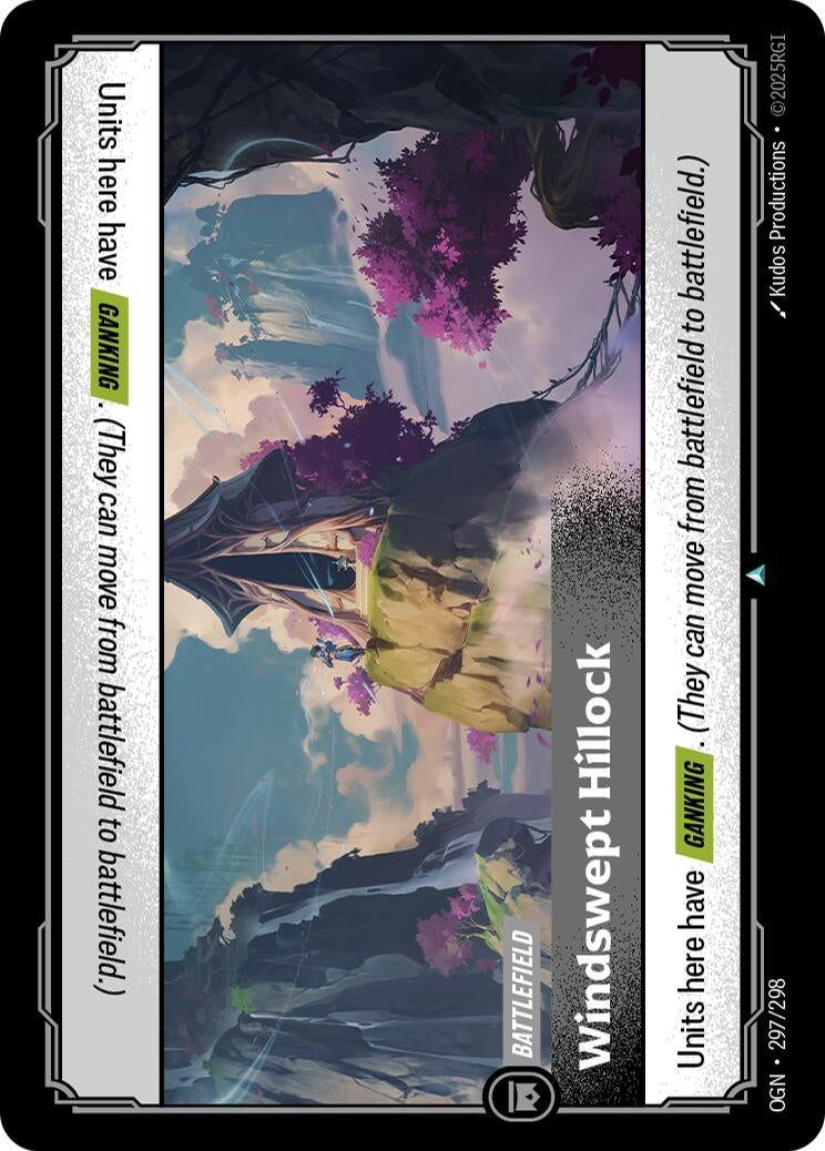 Image for Windswept Hillock [297/298] - Riftbound: League of Legends Trading Card Game