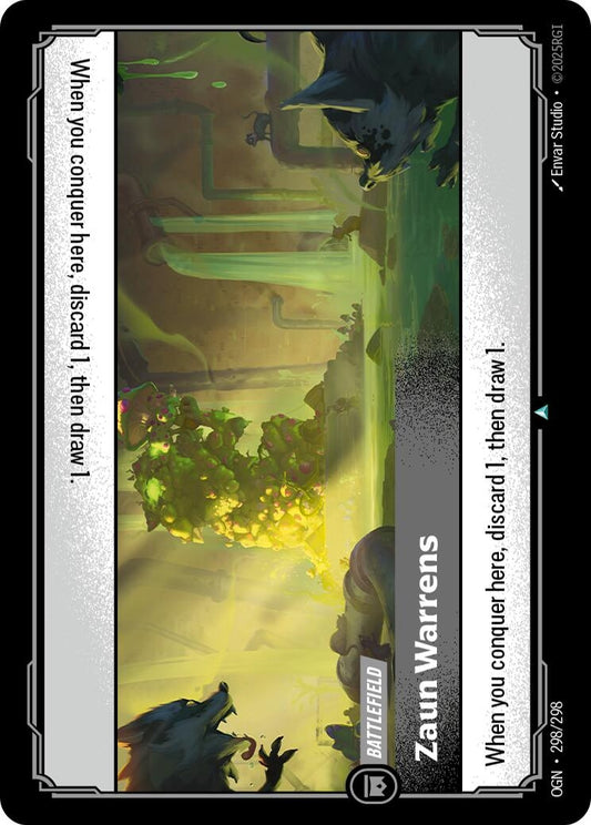 Image for Zaun Warrens [298/298] - Riftbound: League of Legends Trading Card Game