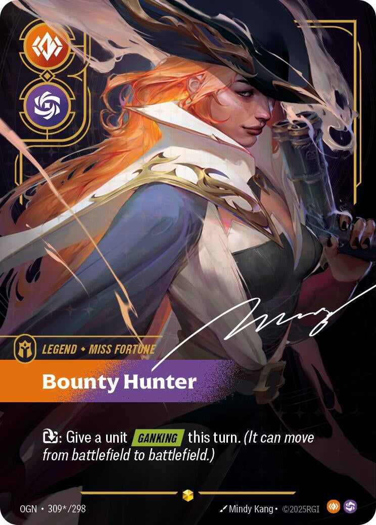 Image for Miss Fortune - Bounty Hunter (Signature) [309*/298] - Riftbound: League of Legends Trading Card Game