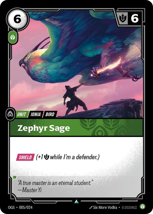 Image for Zephyr Sage [005/024] - Riftbound: League of Legends Trading Card Game