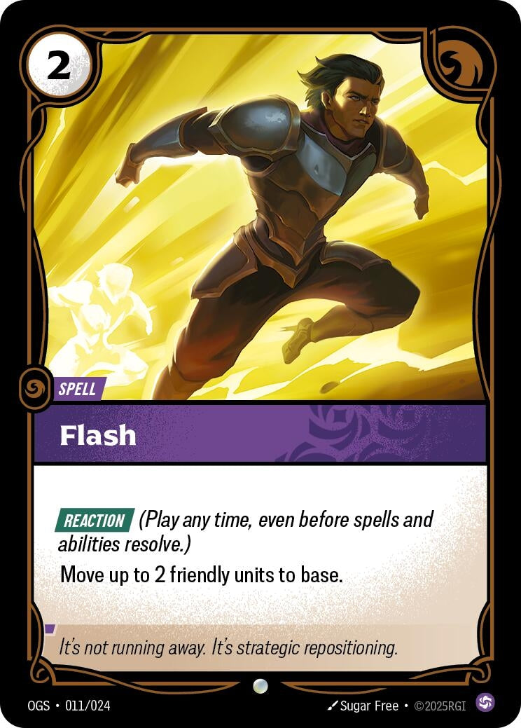 Image for Flash [011/024] - Riftbound: League of Legends Trading Card Game