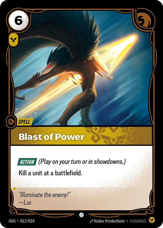 Image for Blast of Power [012/024] - Riftbound: League of Legends Trading Card Game