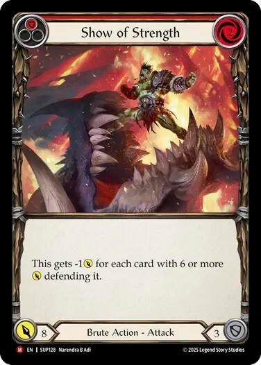 Image for Show of Strength [SUP128] - Flesh and Blood TCG