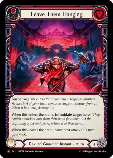 Image for Leave Them Hanging [SUP074] - Flesh and Blood TCG