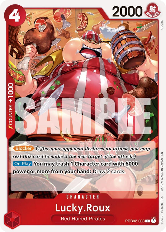 Image for Lucky.Roux [PRB02-003] - One Piece Card Game