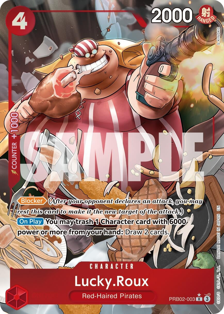 Image for Lucky.Roux (Alternate Art) [PRB02-003] - One Piece Card Game