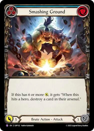 Image for Smashing Ground [SUP132] - Flesh and Blood TCG