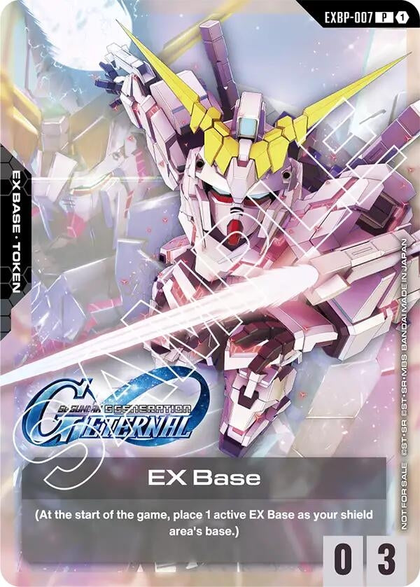 Image for EX Base (EXBP-007) (G Generation Eternal Collaboration Pack) [EXBP-007] - Gundam Card Game