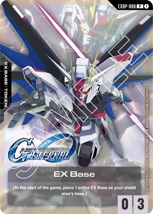 Image for EX Base (EXBP-008) (G Generation Eternal Collaboration Pack) [EXBP-008] - Gundam Card Game