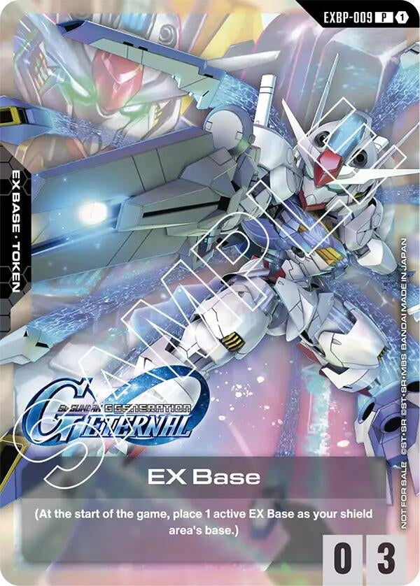 Image for EX Base (EXBP-009) (G Generation Eternal Collaboration Pack) [EXBP-009] - Gundam Card Game