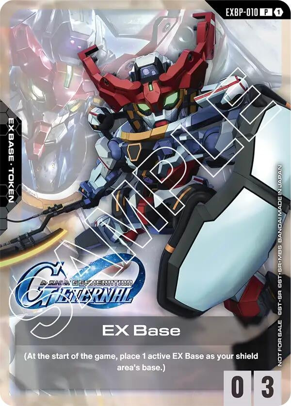 Image for EX Base (EXBP-010) (G Generation Eternal Collaboration Pack) [EXBP-010] - Gundam Card Game