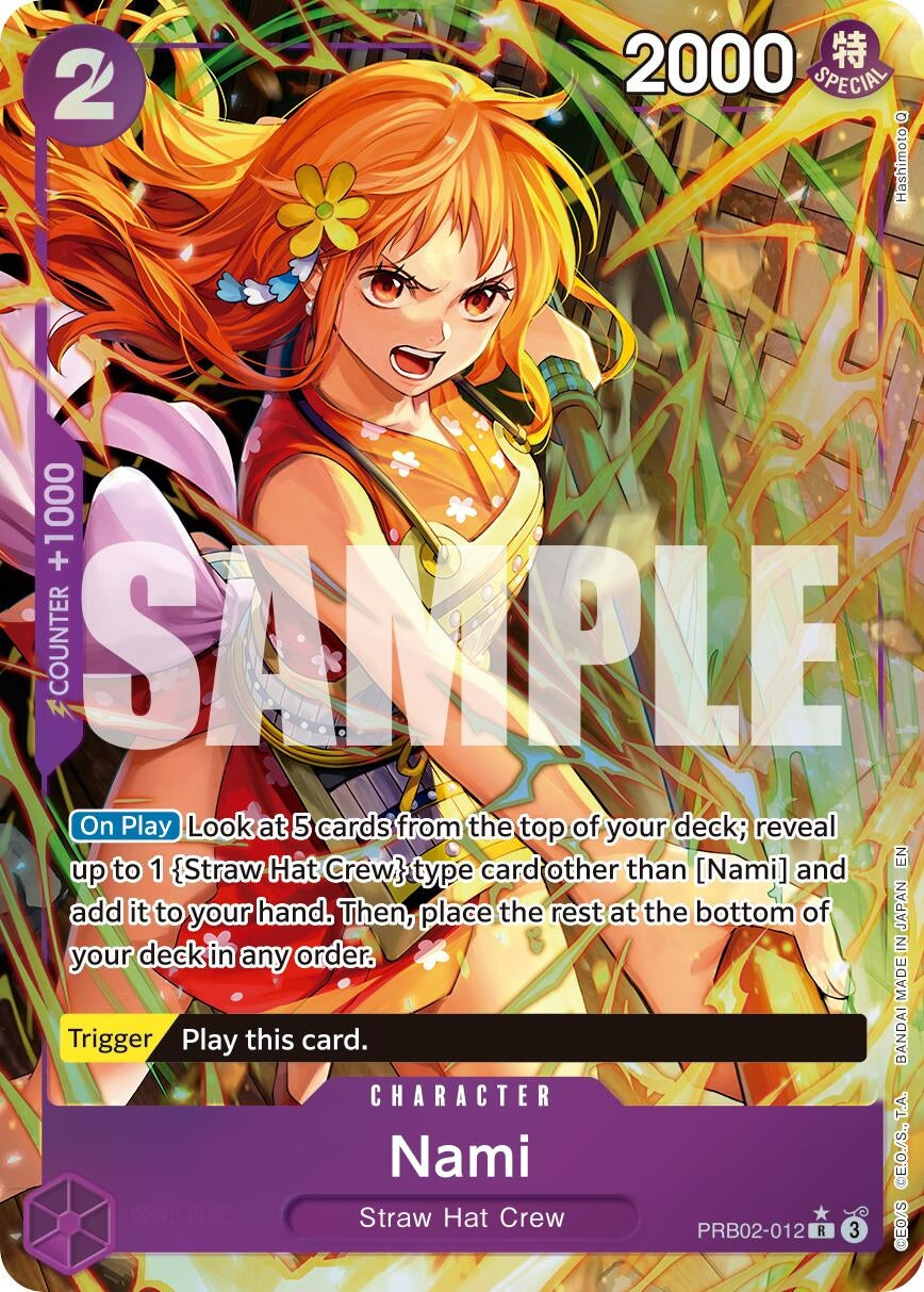 Image for Nami (Alternate Art) [PRB02-012] - One Piece Card Game