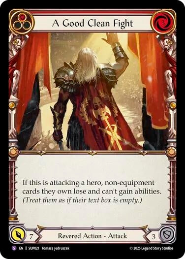 Image for A Good Clean Fight [SUP021] - Flesh and Blood TCG