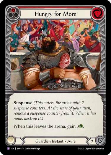 Image for Hungry for More [SUP175] - Flesh and Blood TCG