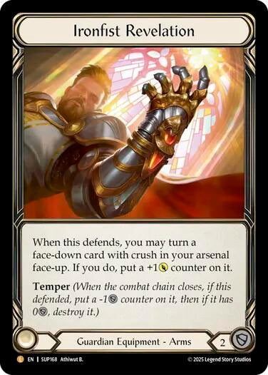 Image for Ironfist Revelation [SUP168] - Flesh and Blood TCG