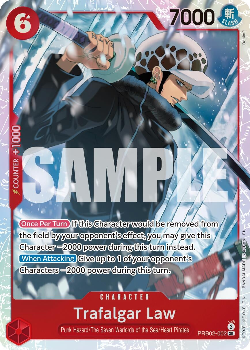 Image for Trafalgar Law - PRB02-002 [PRB02-002] - One Piece Card Game