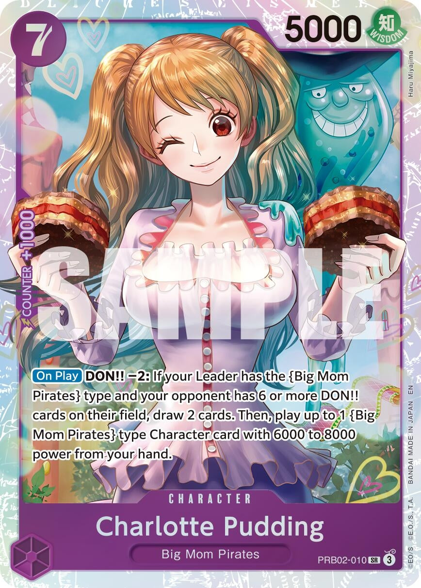 Image for Charlotte Pudding - PRB02-010 [PRB02-010] - One Piece Card Game