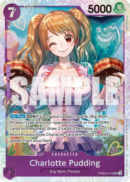 Image for Charlotte Pudding - PRB02-010 [PRB02-010] - One Piece Card Game