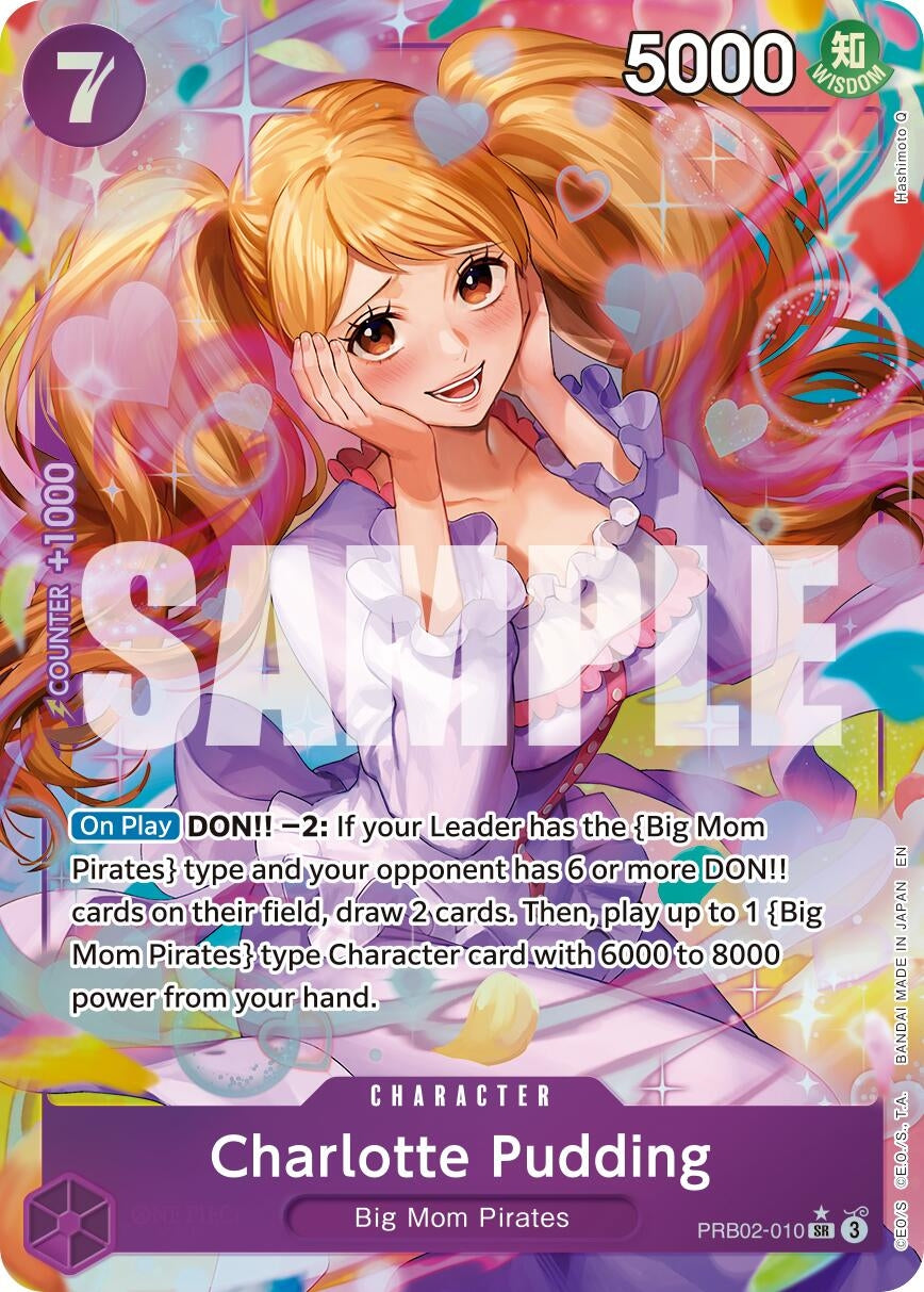 Image for Charlotte Pudding - PRB02-010 (Alternate Art) [PRB02-010] - One Piece Card Game