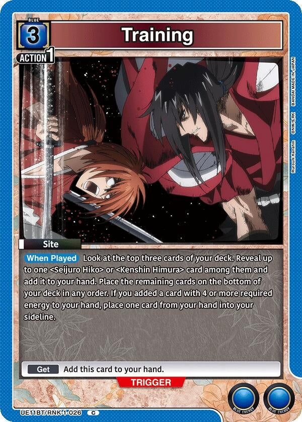Image for Training [UE11BT/RNK-1-026] - Union Arena