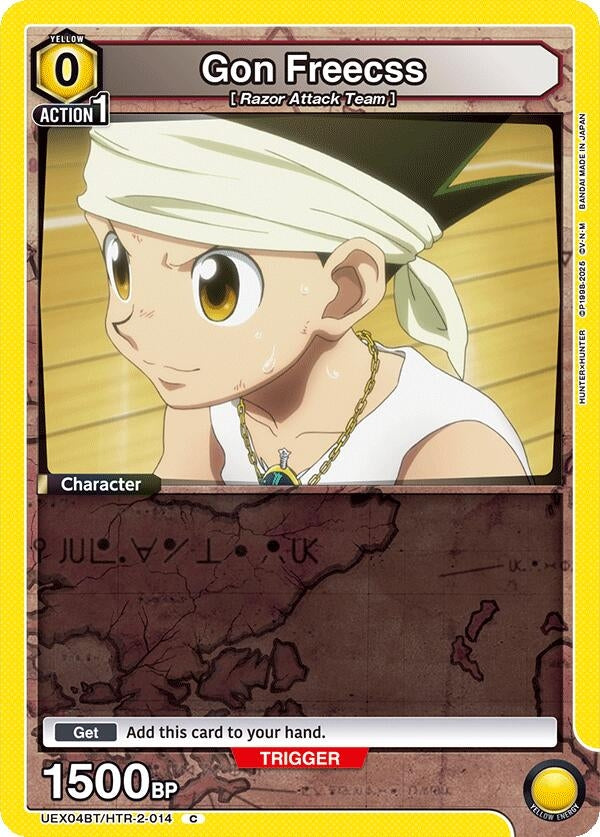 Image for Gon Freecss (014) [UEX04BT/HTR-2-014] - Union Arena