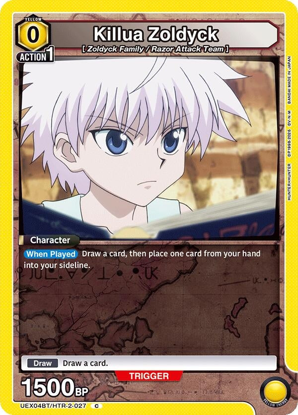 Image for Killua Zoldyck (027) [UEX04BT/HTR-2-027] - Union Arena