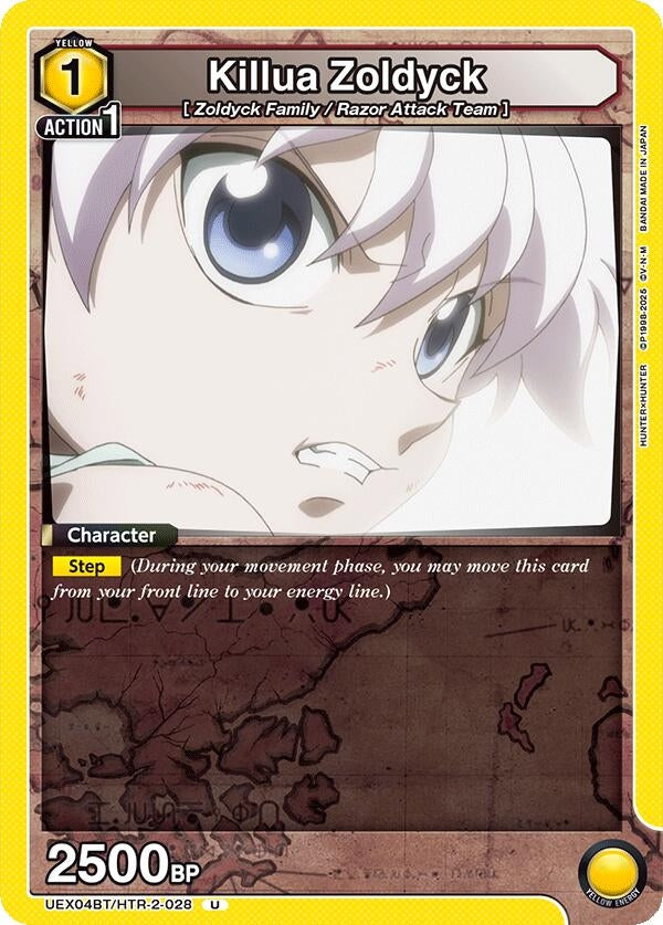 Image for Killua Zoldyck (028) [UEX04BT/HTR-2-028] - Union Arena