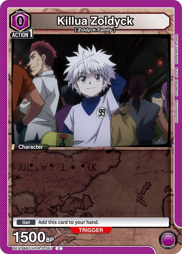 Image for Killua Zoldyck (057) [UEX04BT/HTR-2-057] - Union Arena