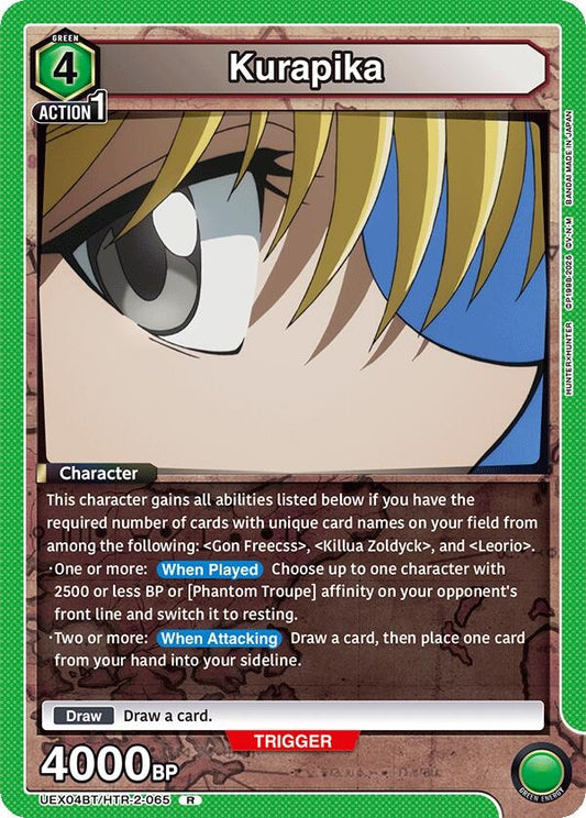 Image for Kurapika (065) [UEX04BT/HTR-2-065] - Union Arena