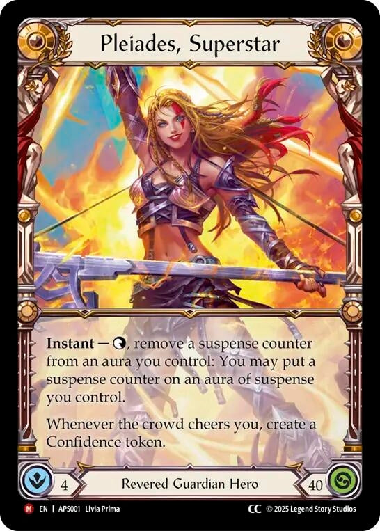 Image for Pleiades, Superstar [APS001] - Flesh and Blood TCG