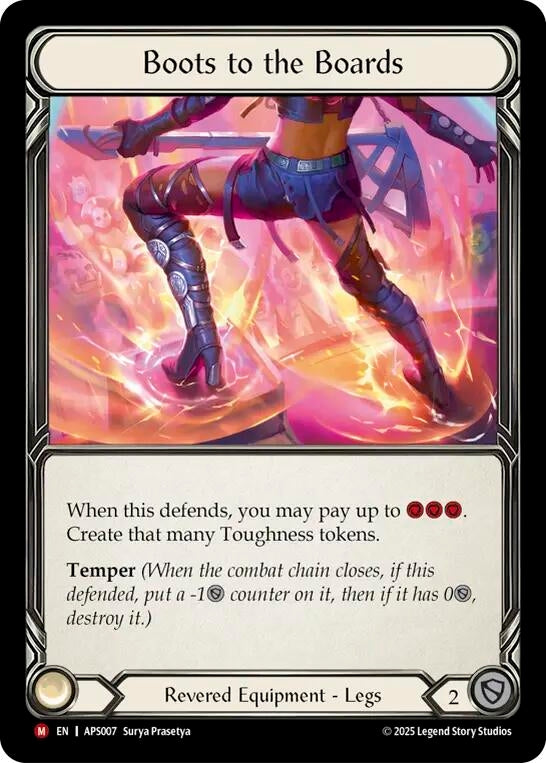 Image for Boots to the Boards [APS007] - Flesh and Blood TCG