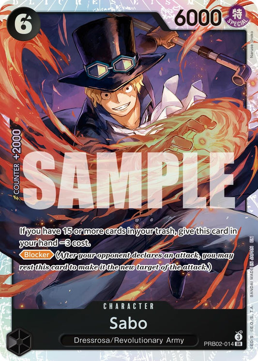 Image for Sabo - PRB02-014 [PRB02-014] - One Piece Card Game