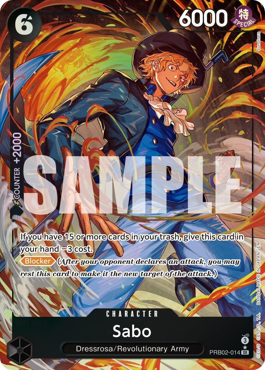 Image for Sabo - PRB02-014 (Alternate Art) [PRB02-014] - One Piece Card Game