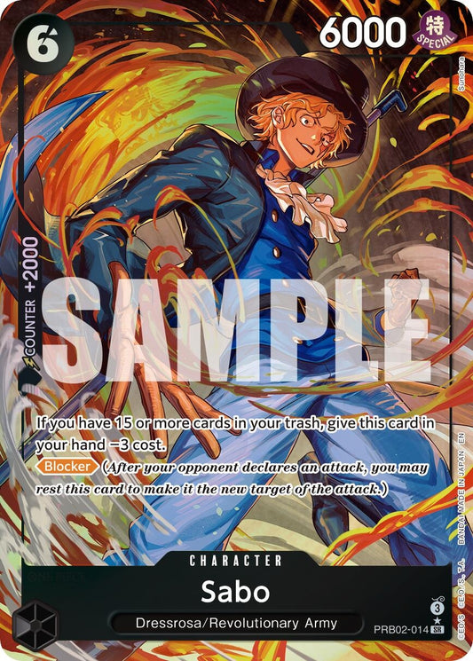 Image for Sabo - PRB02-014 (Alternate Art) [PRB02-014] - One Piece Card Game