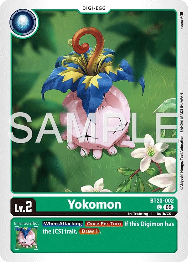 Image for Yokomon [BT23-002 C] - Digimon Card Game