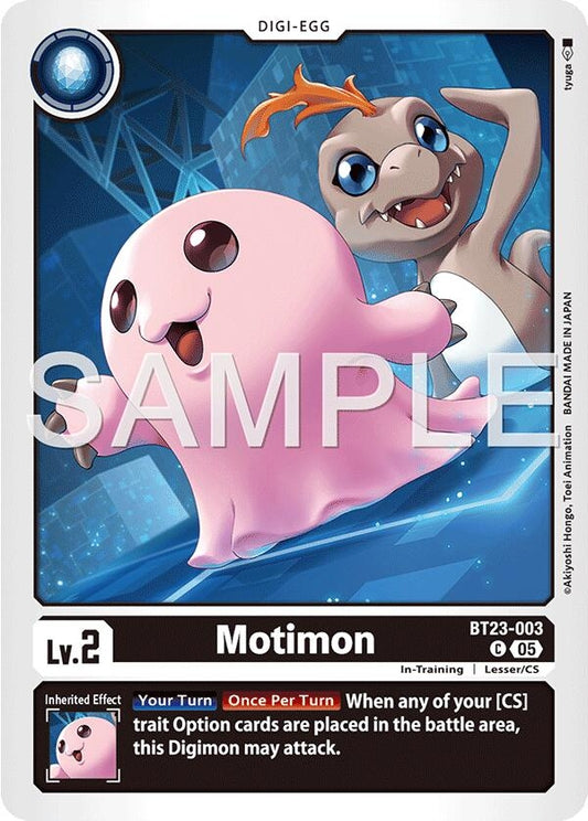 Image for Motimon [BT23-003 C] - Digimon Card Game