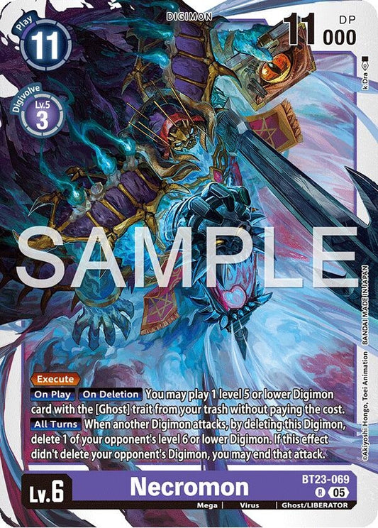 Image for Necromon [BT23-069 R] - Digimon Card Game